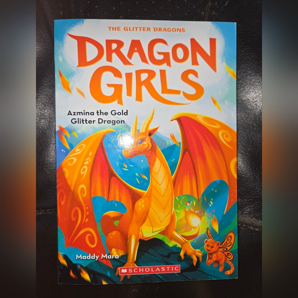 DRAGON GIRLS, AZMINA THE GOLD GLITTER DRAGON